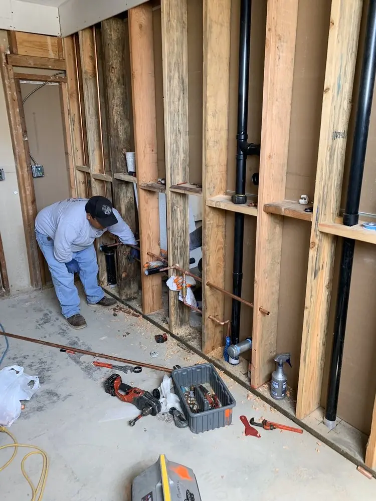 Commercial rough-in plumbing for Gas Line Repair in Rock Chapel Estates